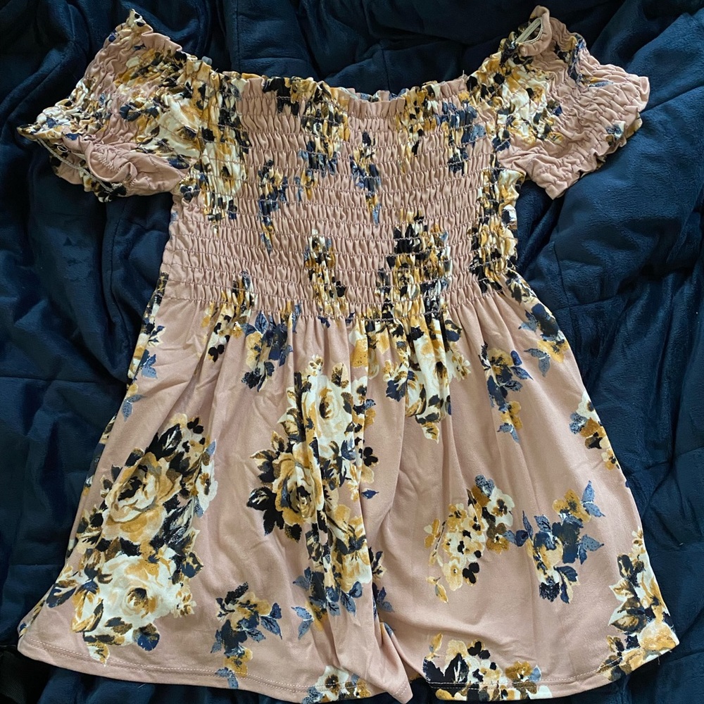 Off the shoulder dress top
